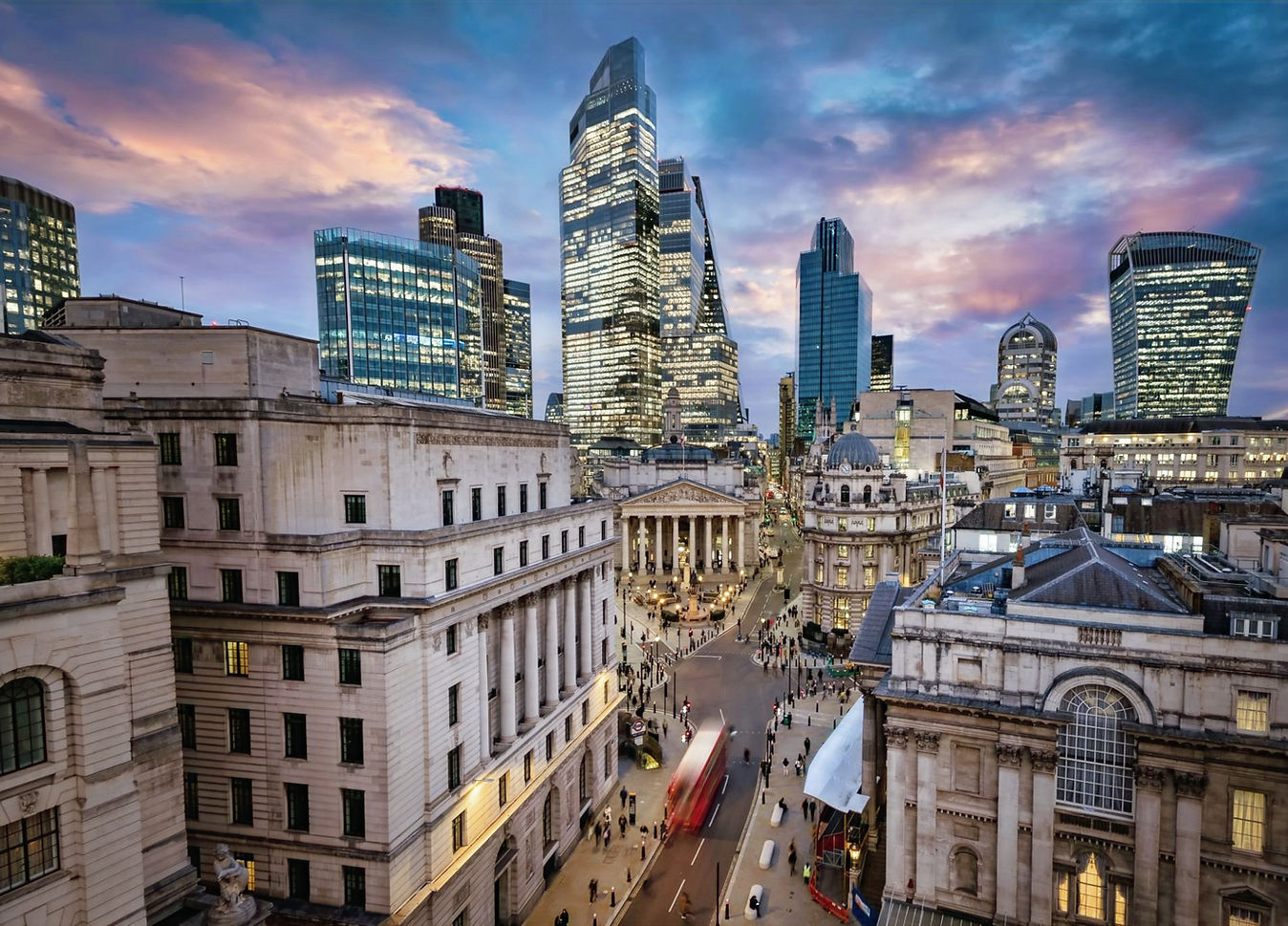 Classical architecture and the financial district